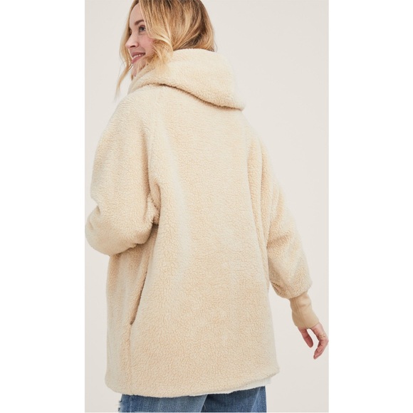 Hatch Maternity Coco Coat in Toffee - Picture 4 of 5